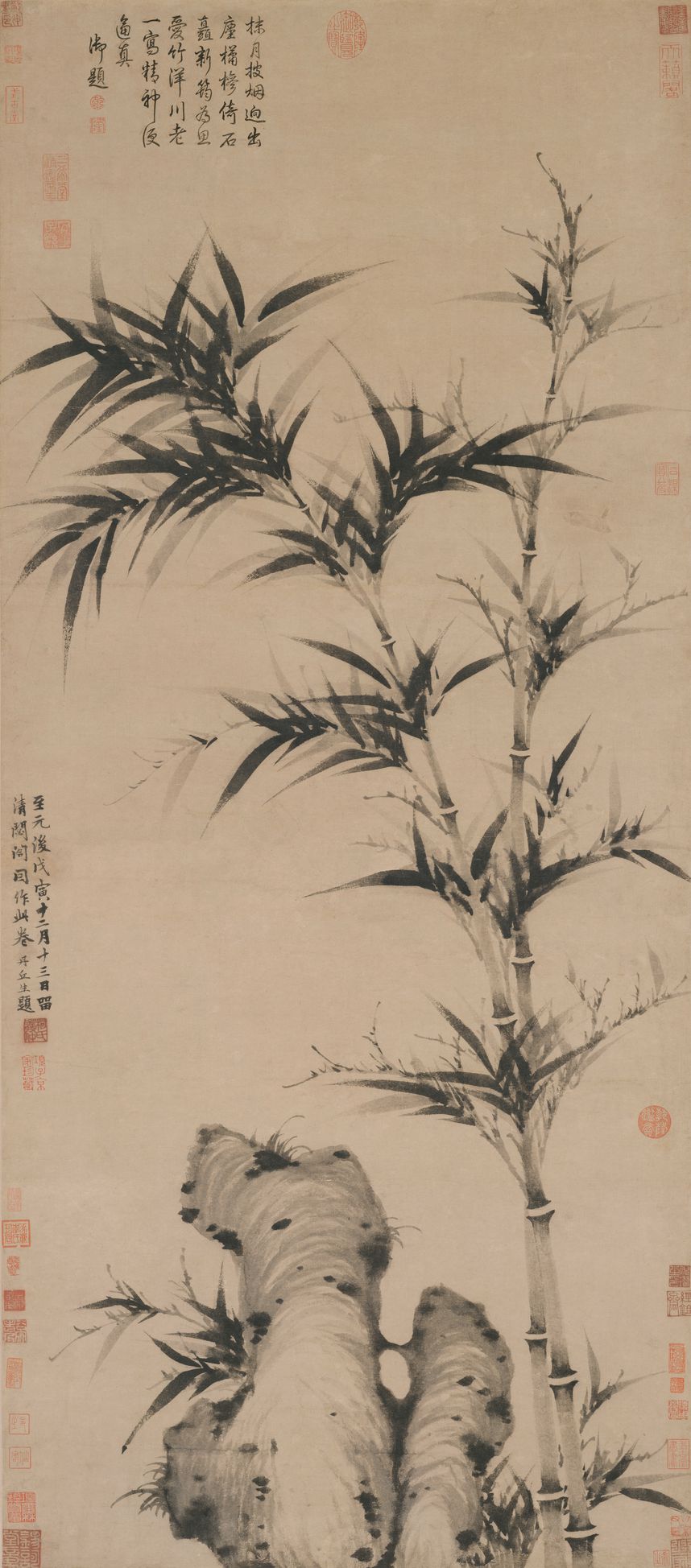 清閟阁墨竹图预览图