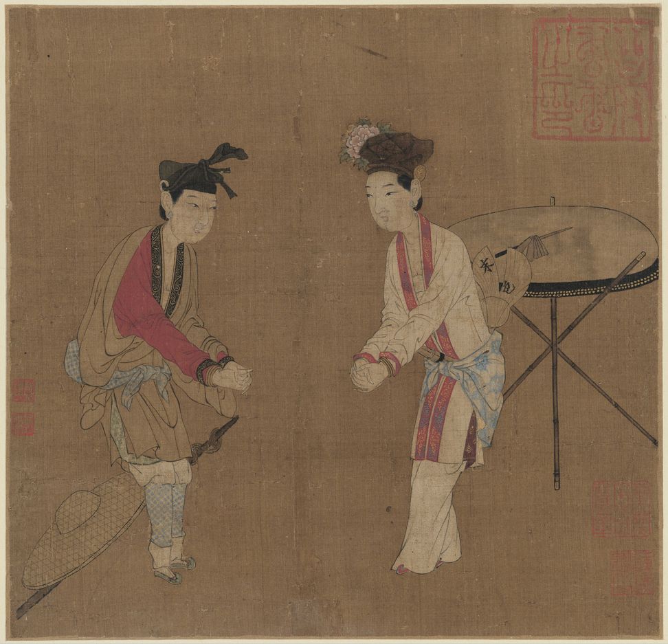 杂剧打花鼓图预览图