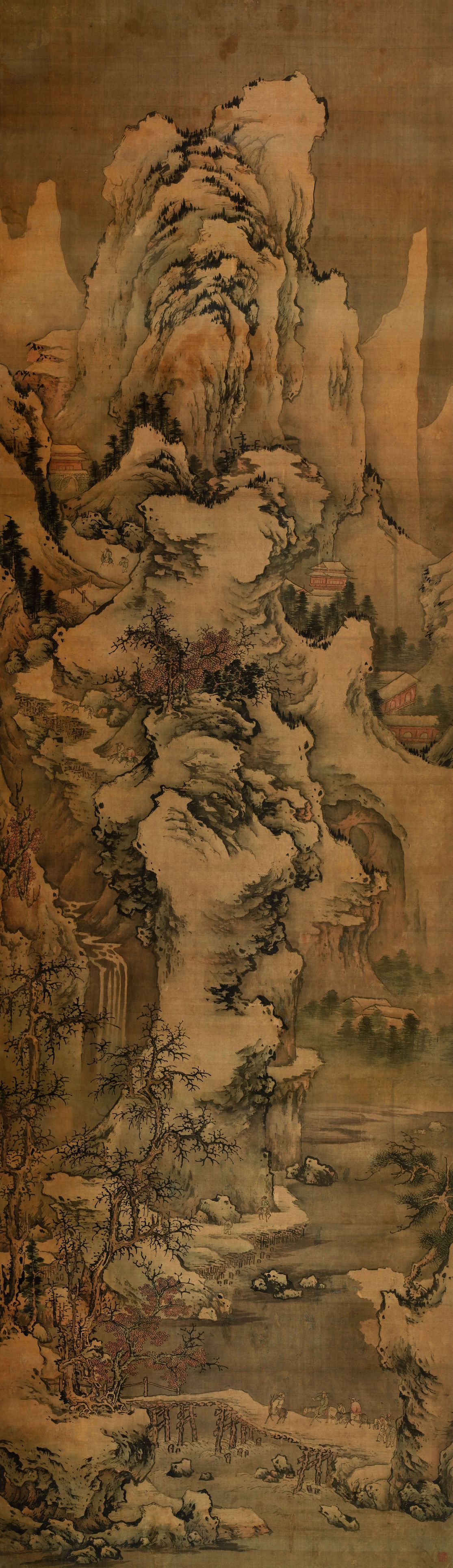 溪山行旅图预览图