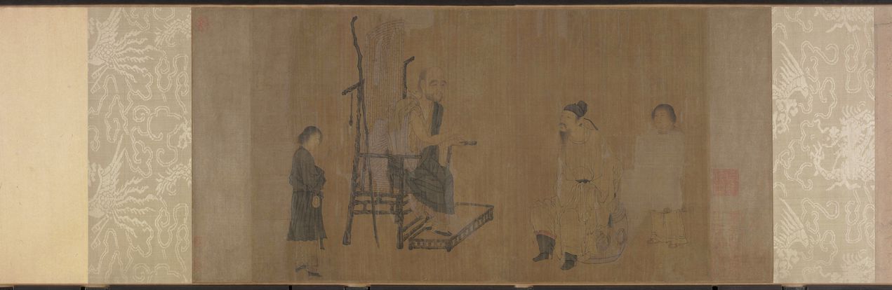 萧翼赚兰亭图预览图