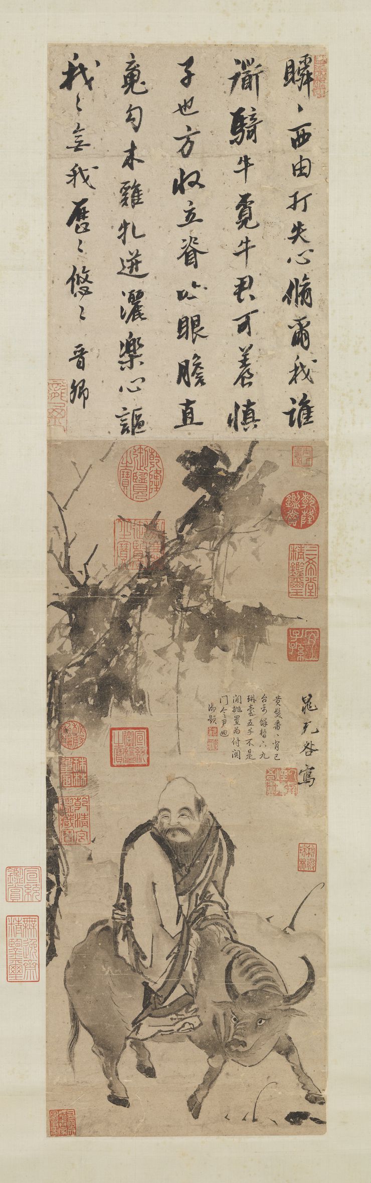 老子骑牛图预览图