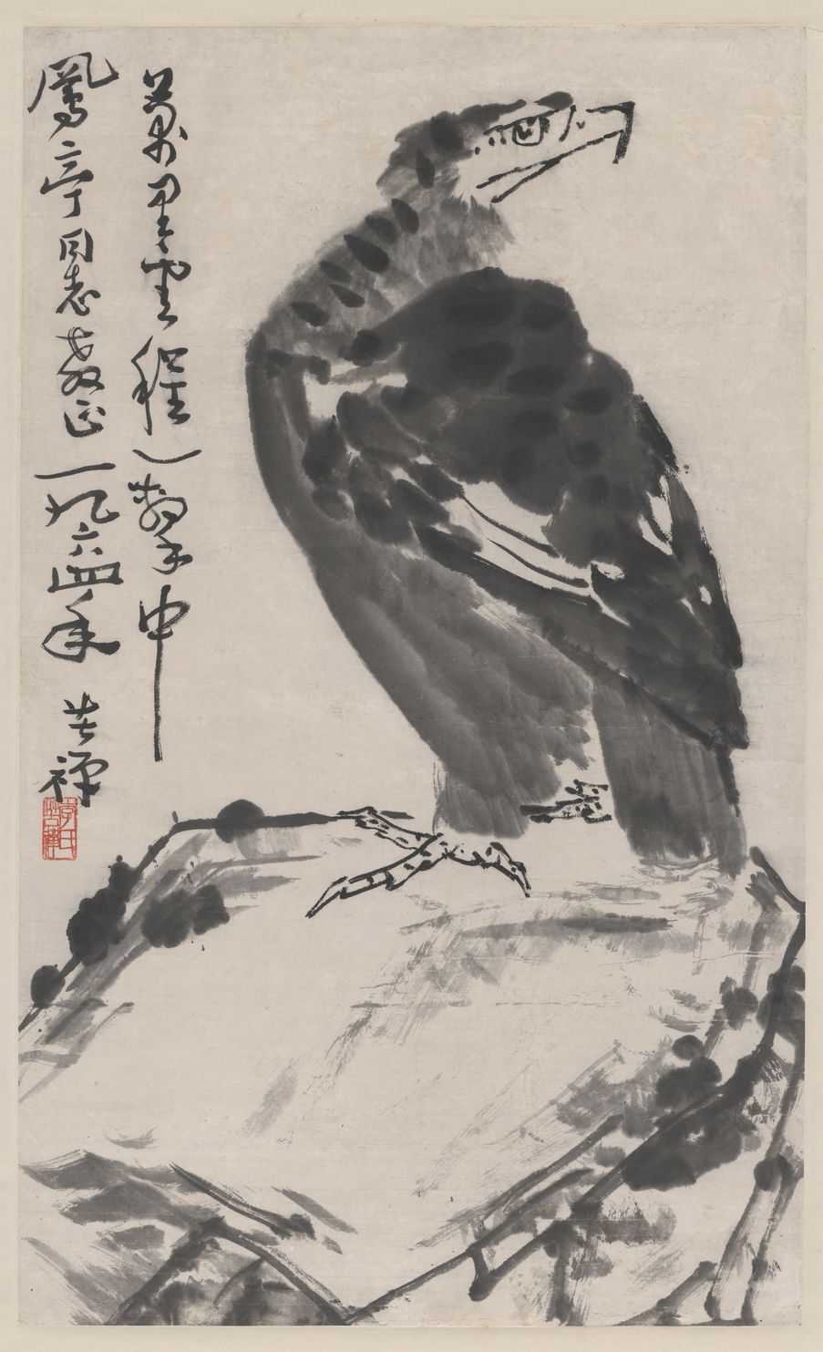 雄鹰图轴缩略图
