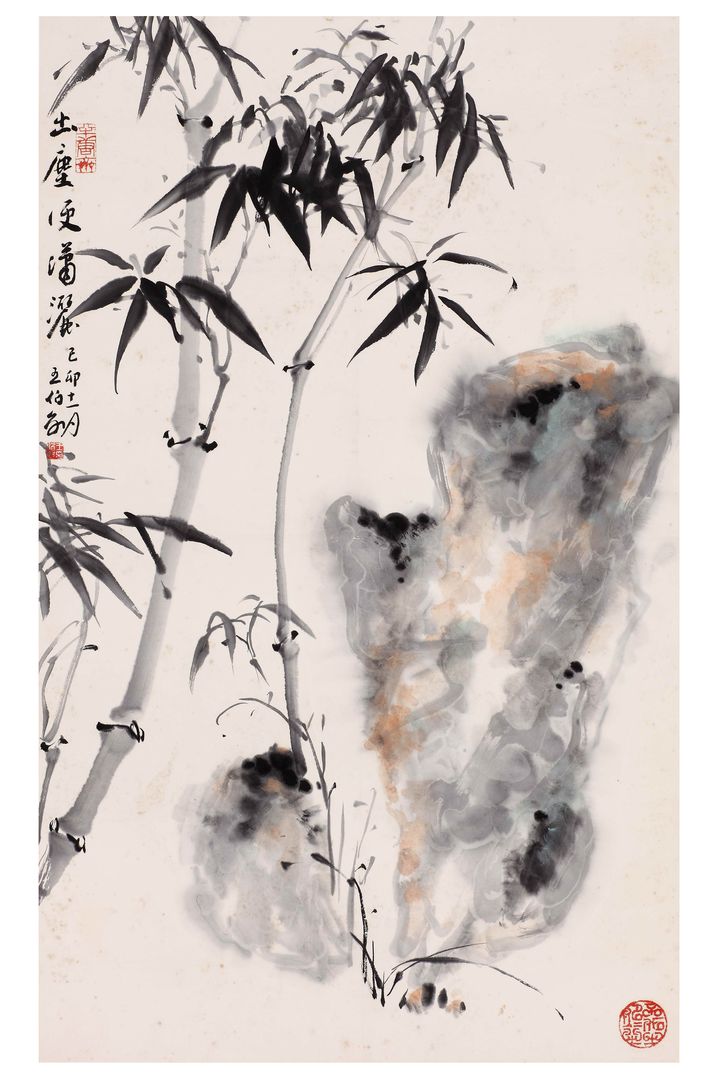 竹石图缩略图