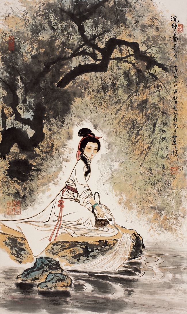 浣纱图预览图