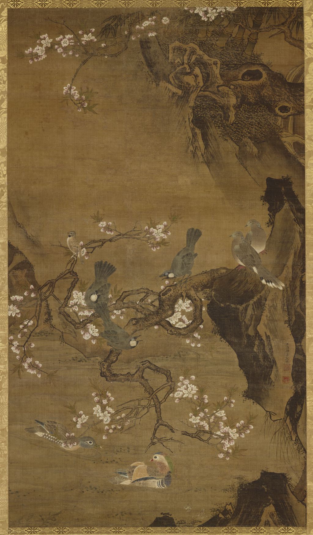 四季花鸟图-春预览图
