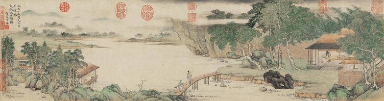携琴访友图缩略图