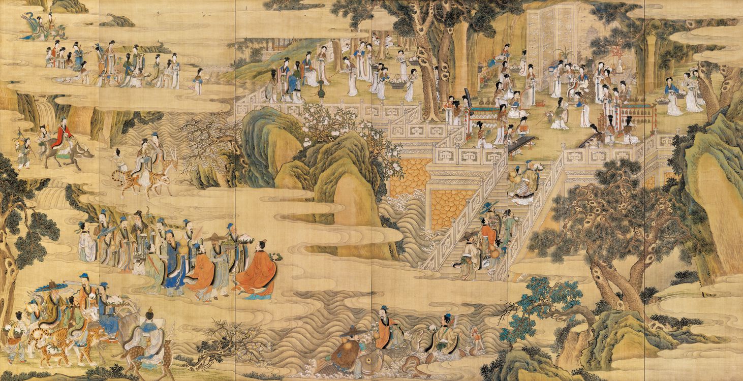 群仙祝寿图预览图