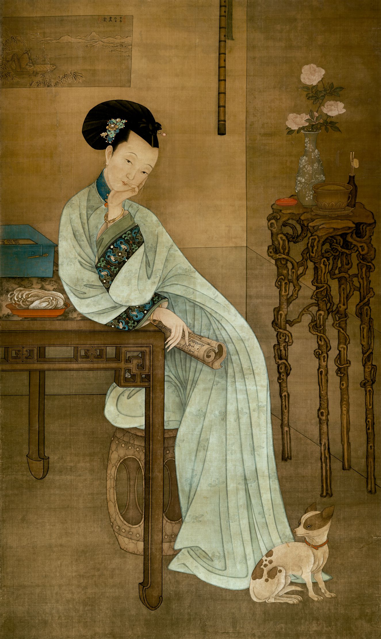 春闺倦读图预览图