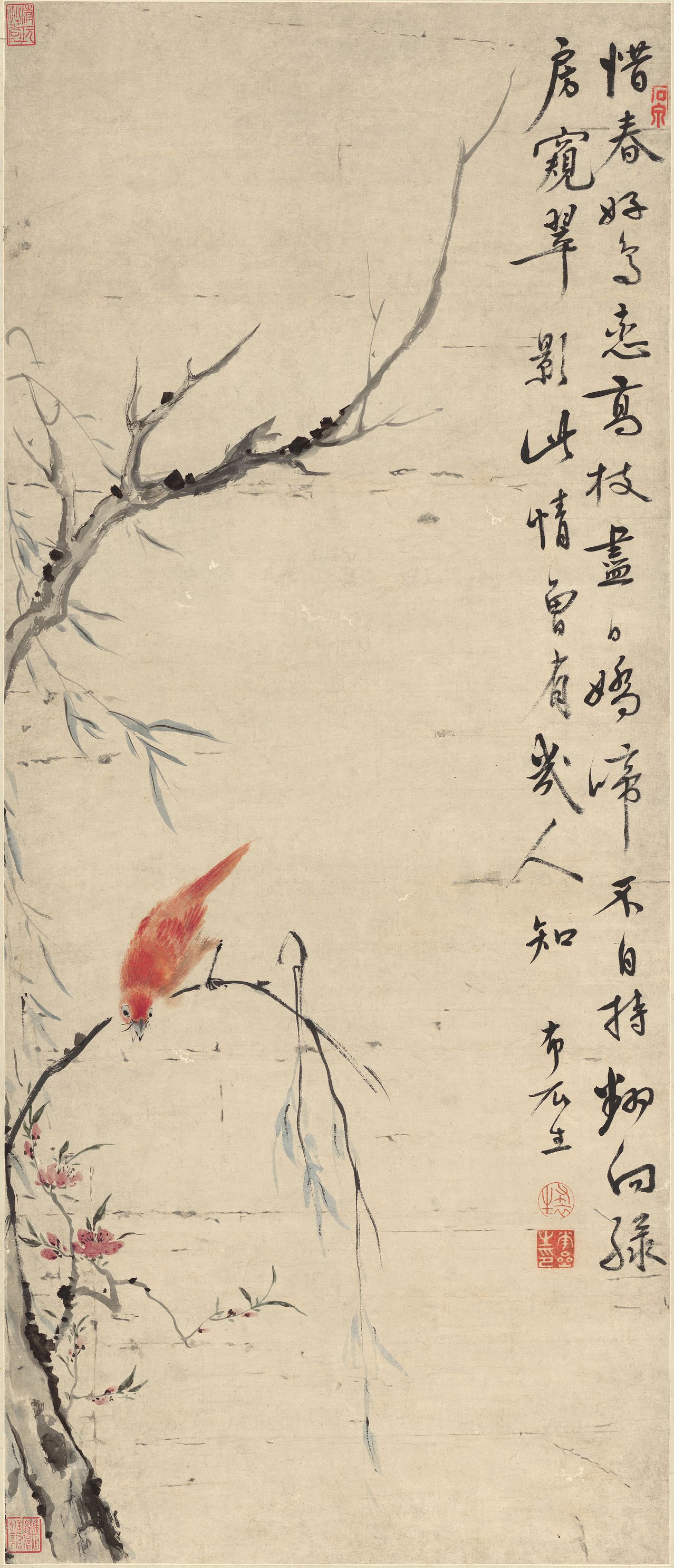 高枝好鸟图预览图