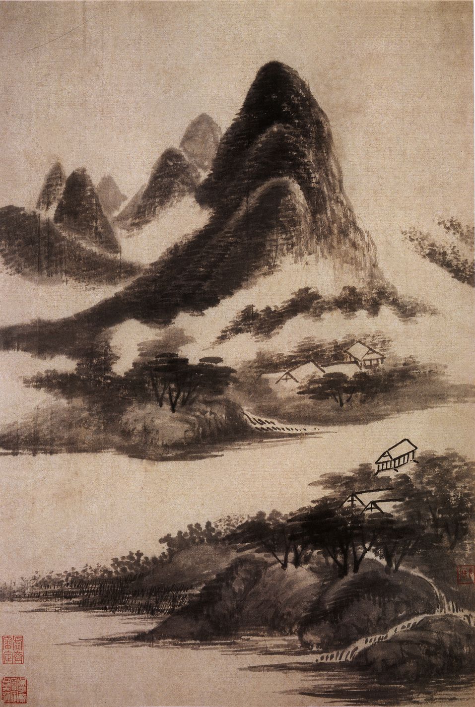 仿古山水册预览图