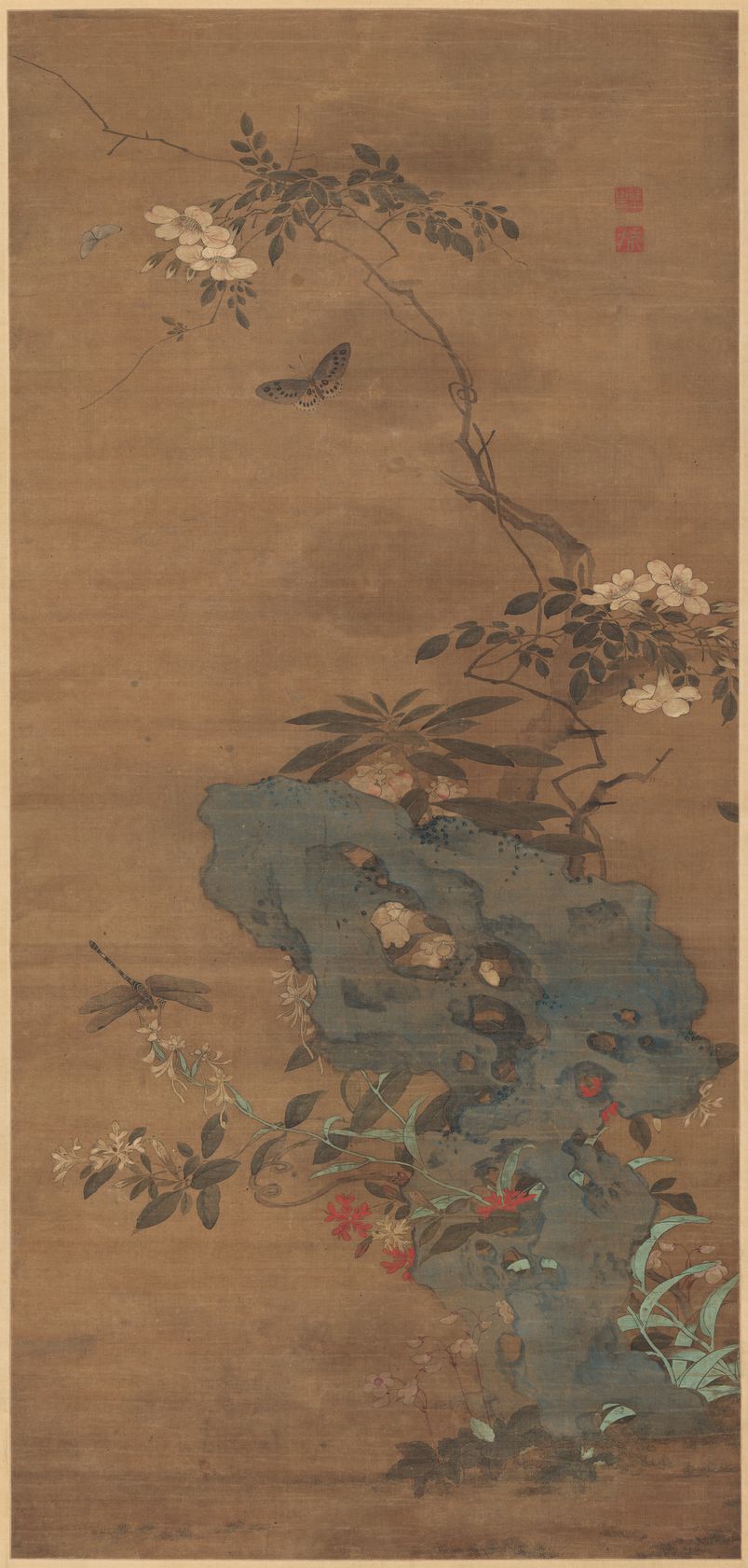秋园蛱蝶图缩略图