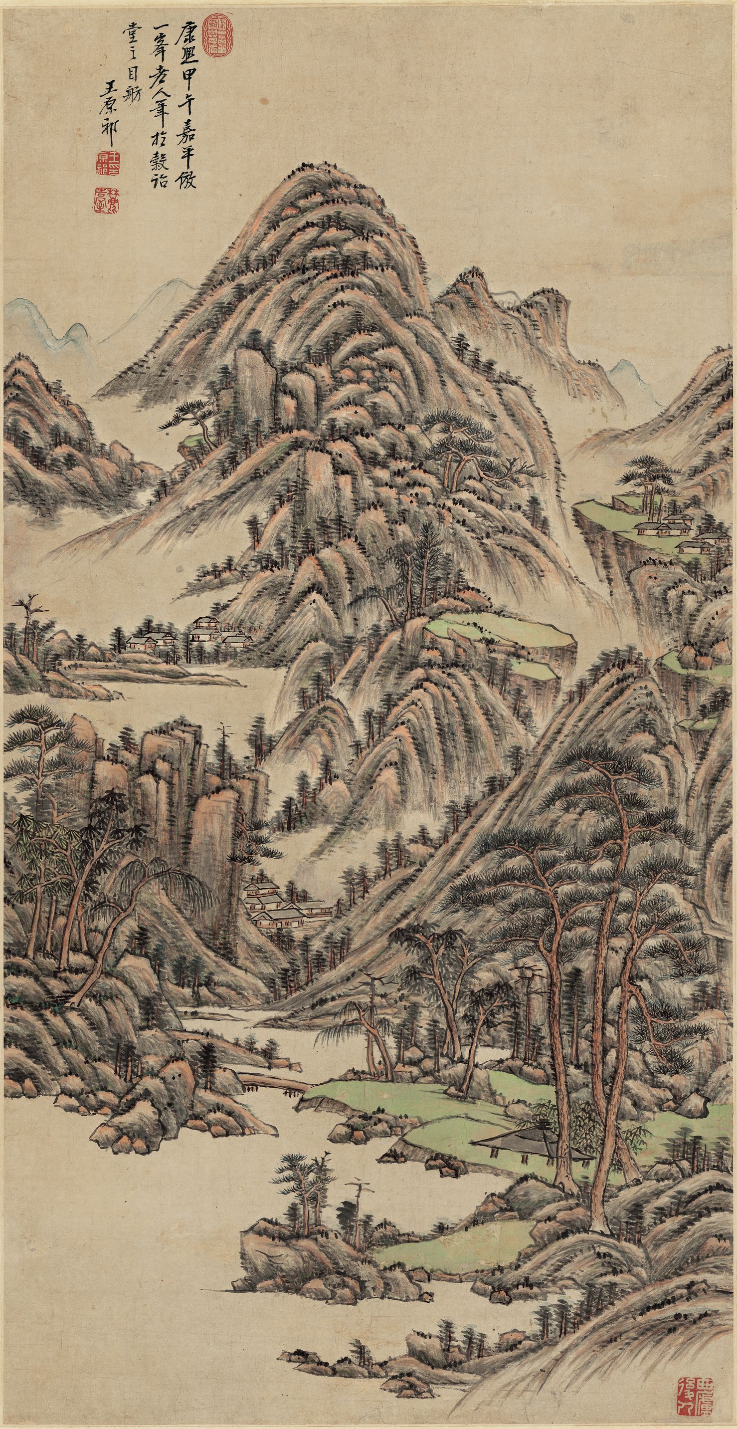 仿一峰山水预览图
