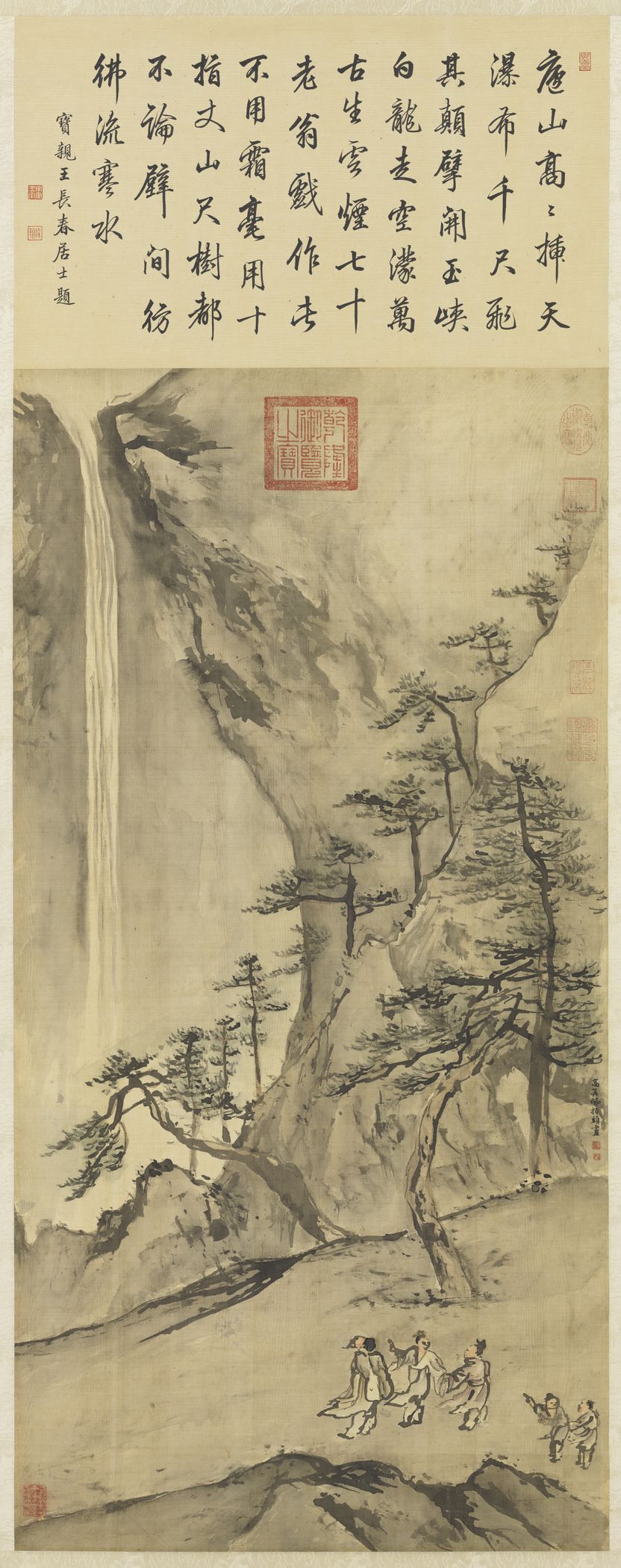 庐山瀑布图预览图
