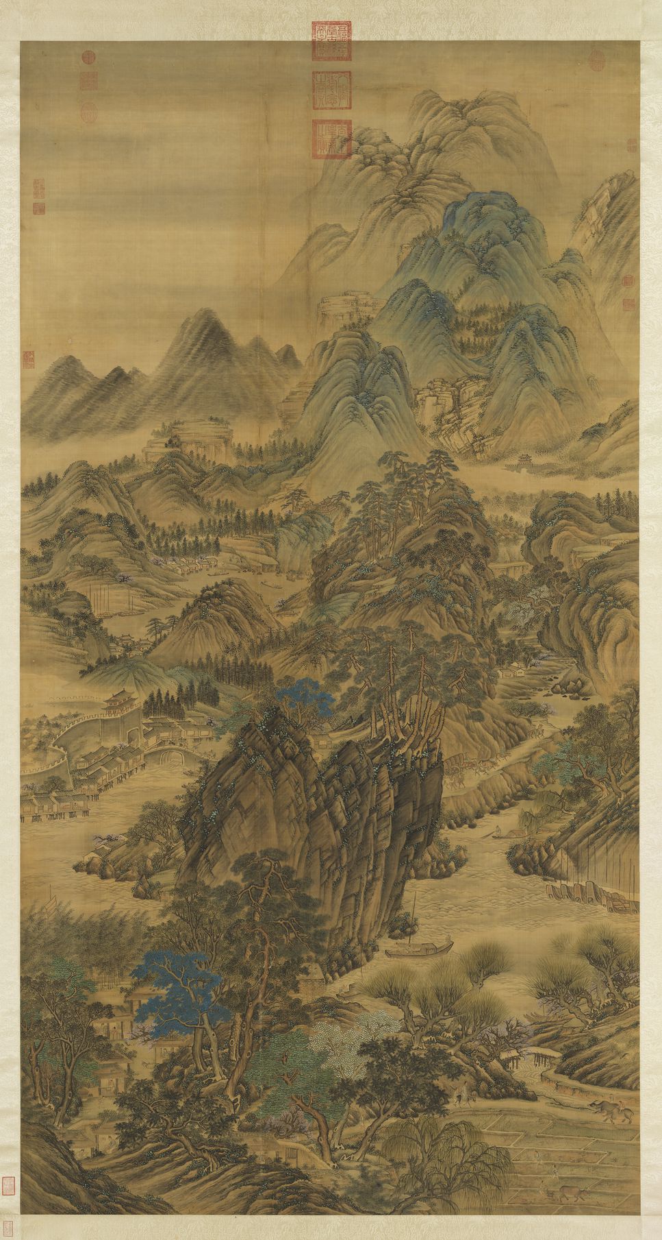 江山春霭图预览图