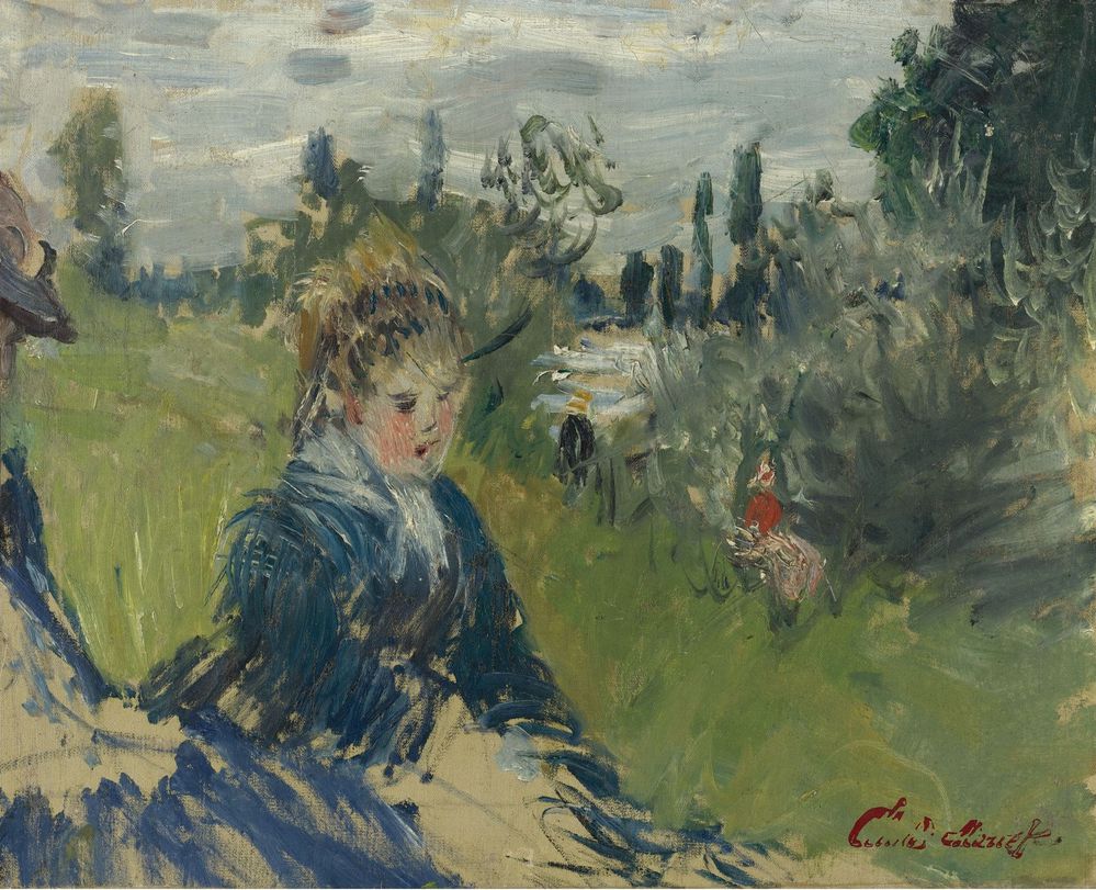 At the Meadow, Vetheuil, 1881缩略图