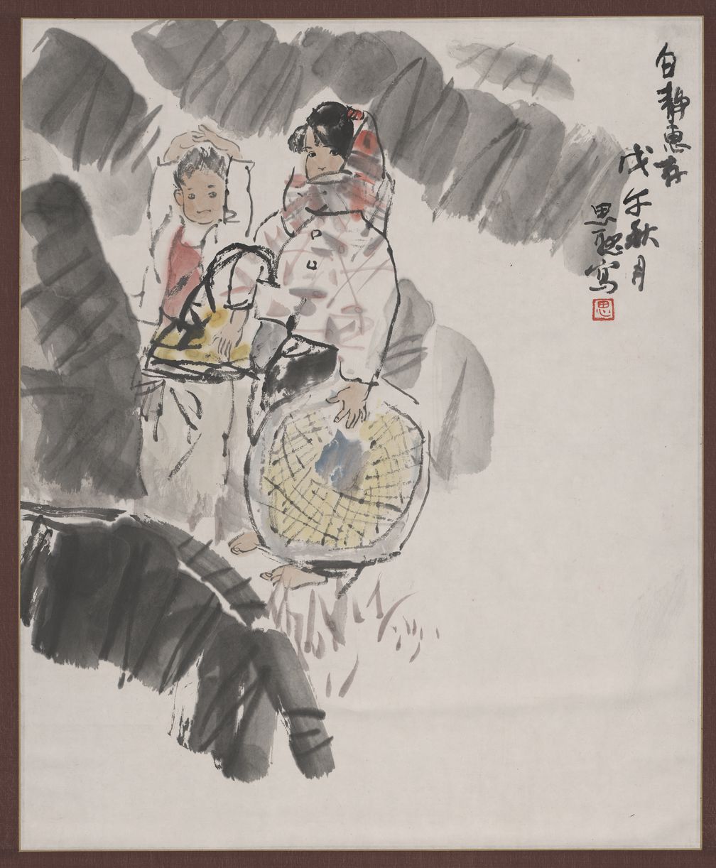 芭蕉童孩图轴缩略图