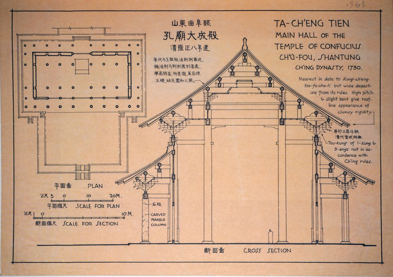 山东曲阜孔庙大成殿-清雍正八年建预览图