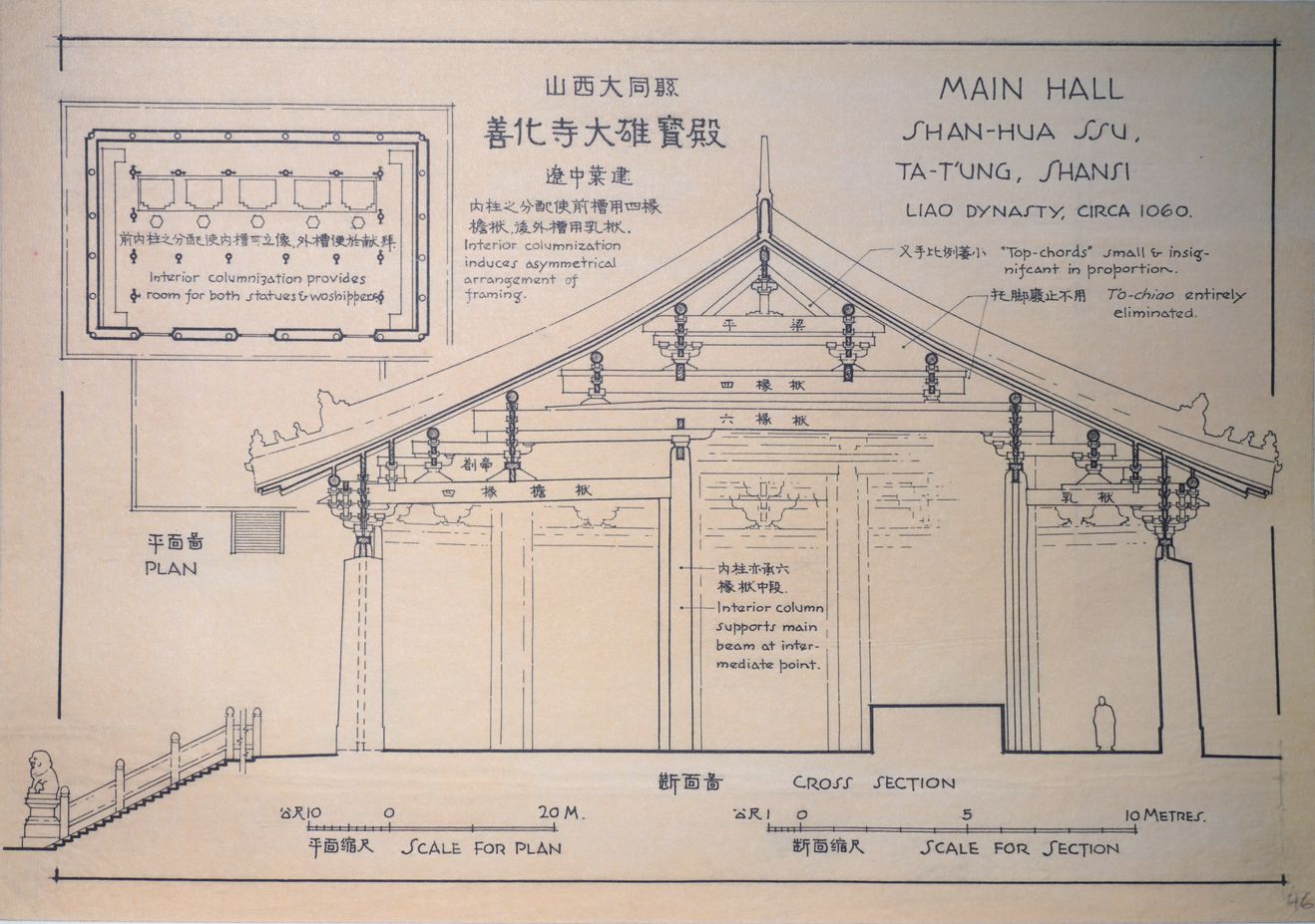 山西大同县善化寺大雄宝殿-辽中叶建预览图