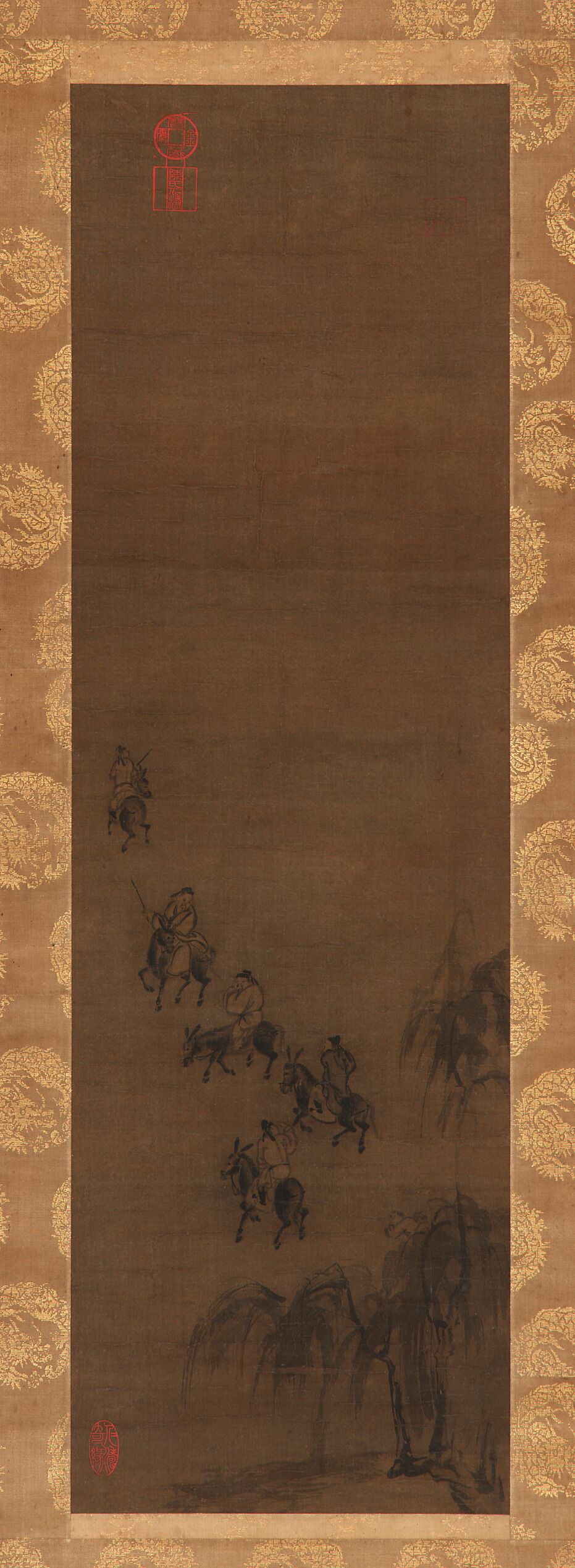 骑驴郊游图缩略图