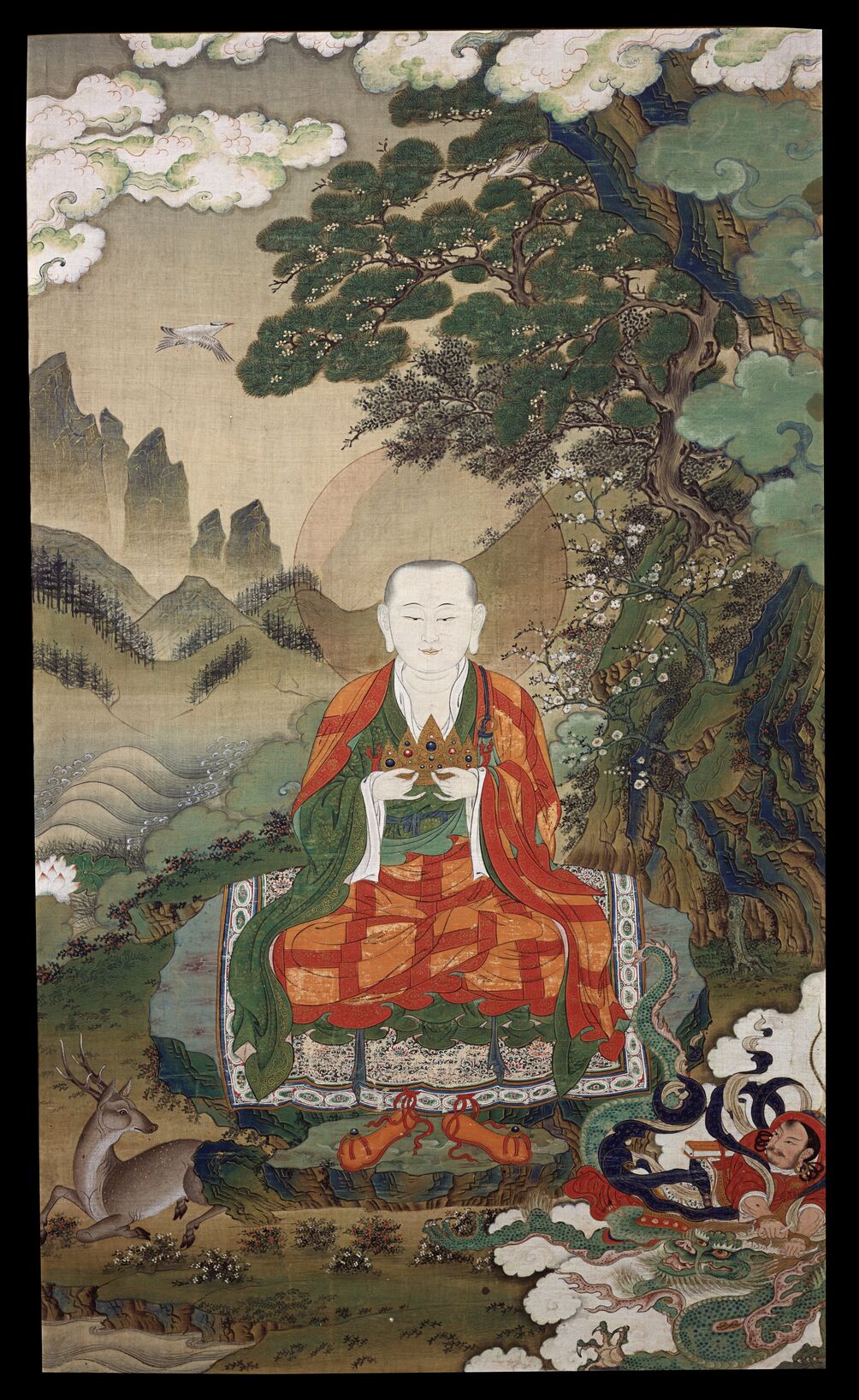 怙罗佛像立轴预览图