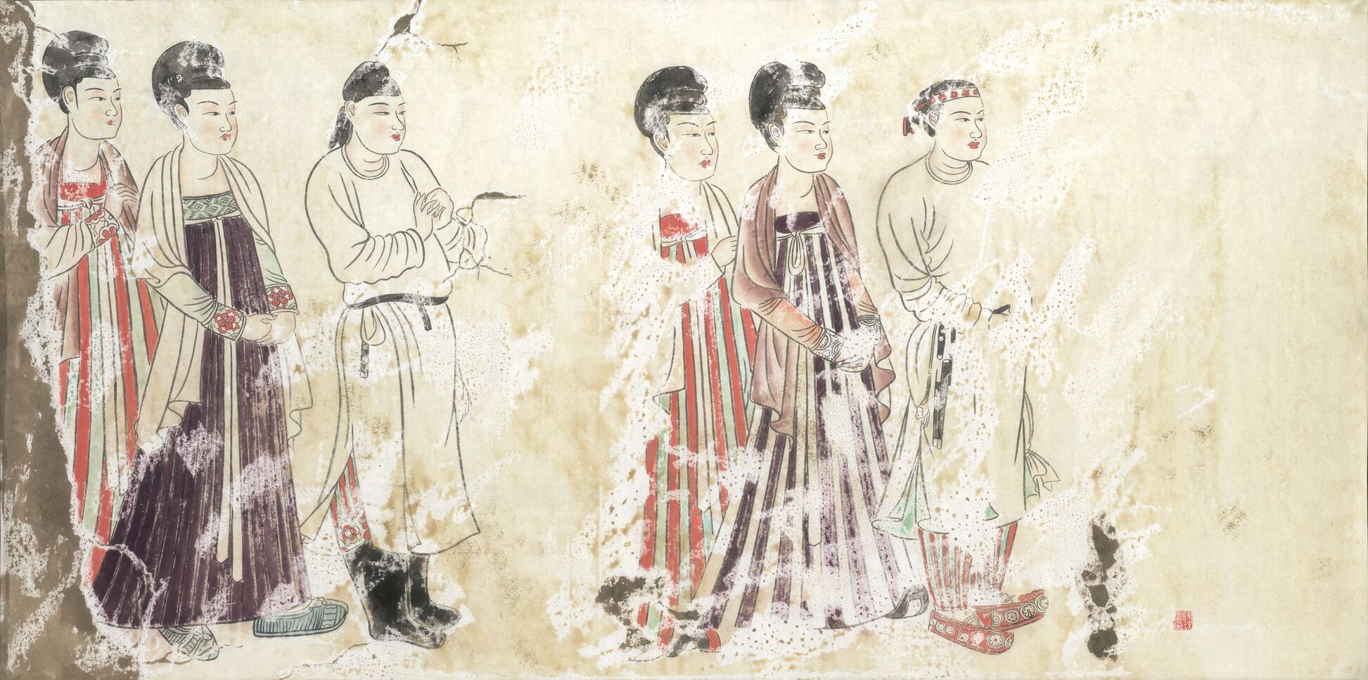 “段简壁”墓壁画临本预览图