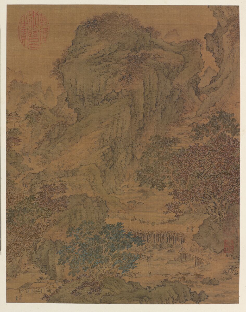 重山复岭图预览图