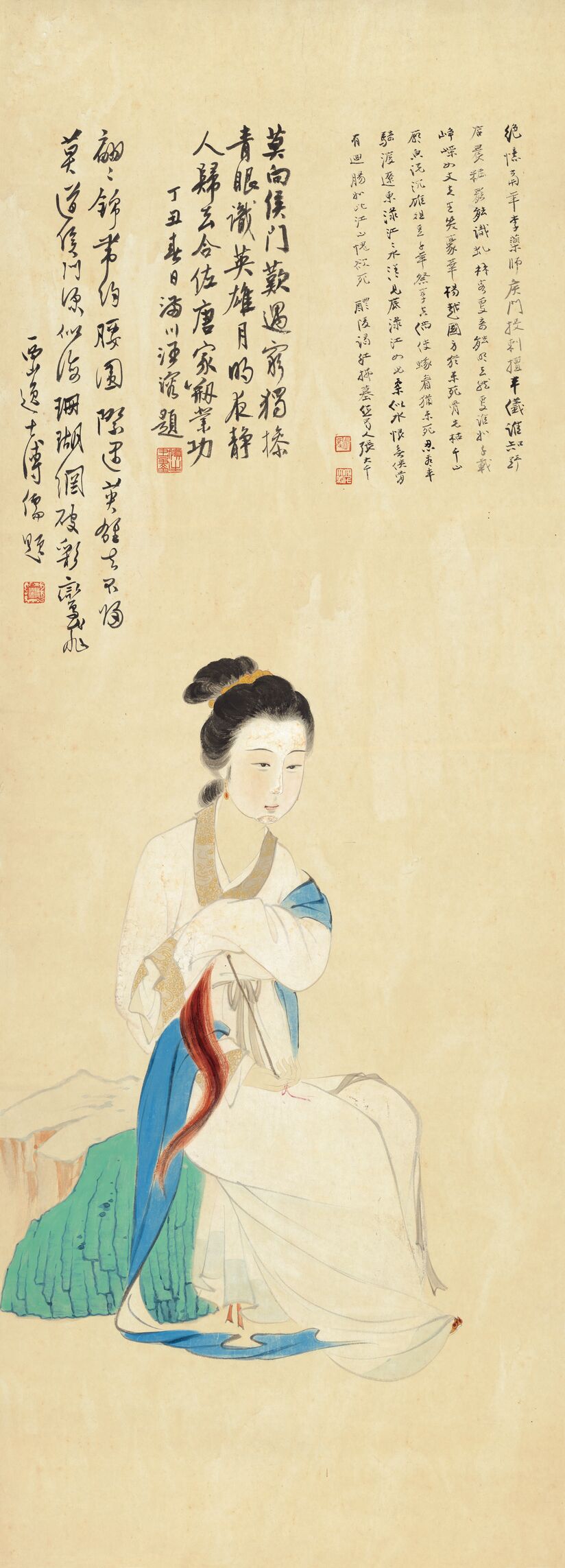 红拂仕女图预览图