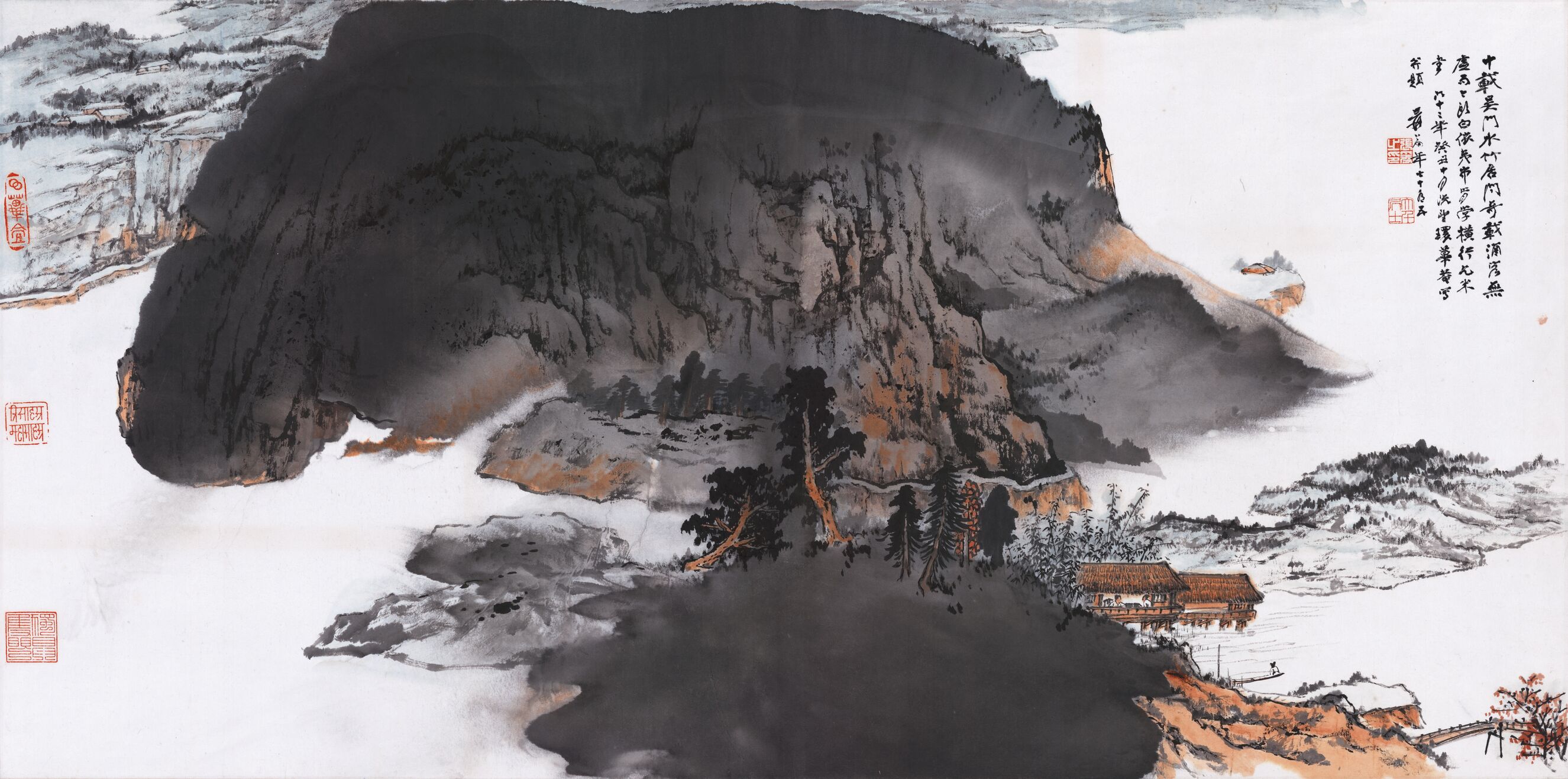 水竹居图预览图