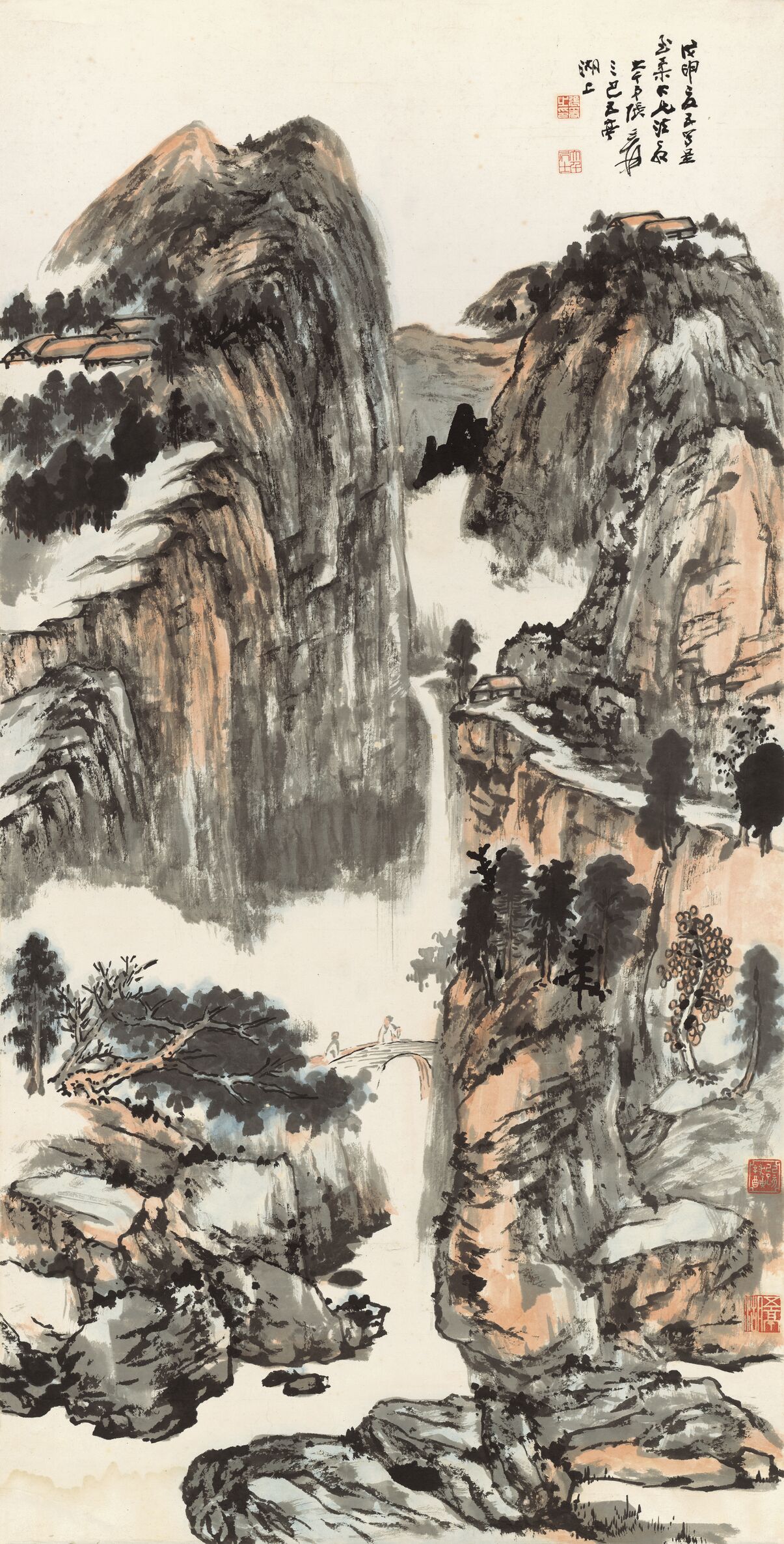 溪山行旅图预览图