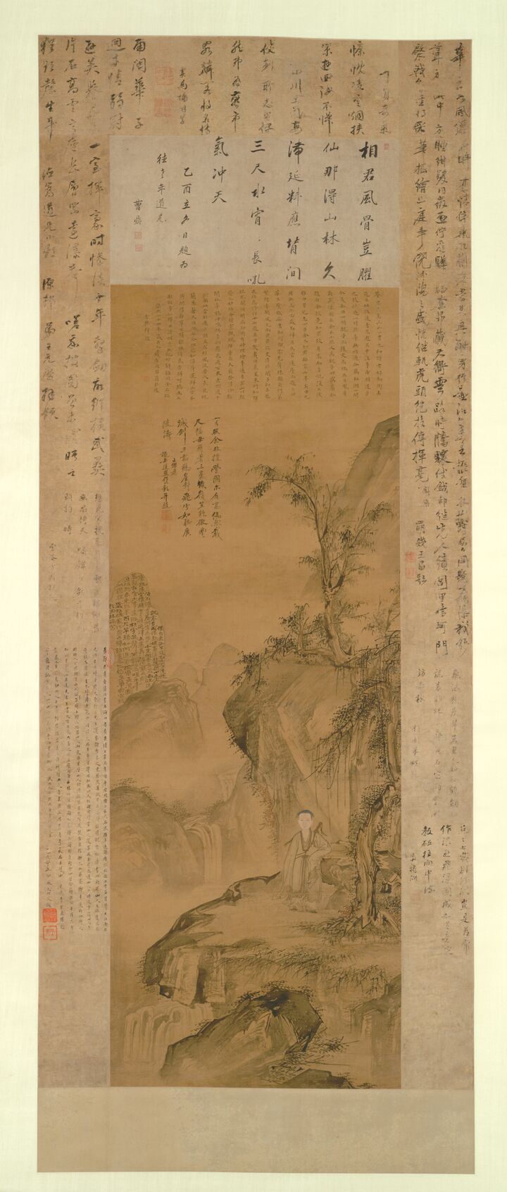 层岗飞瀑图预览图