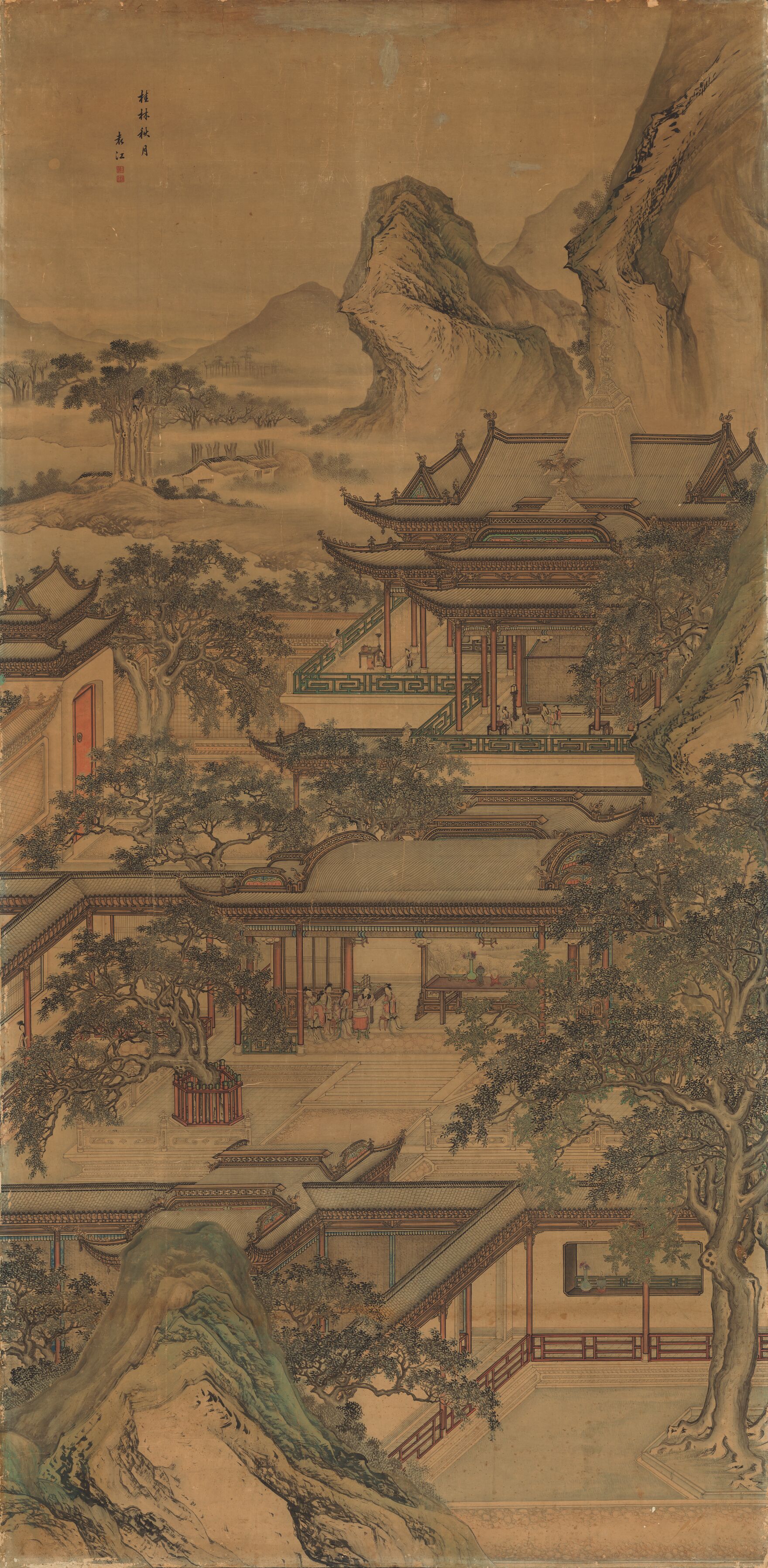桂林秋月图预览图