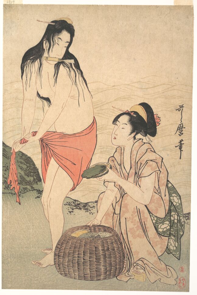 浮世绘-055#喜多川歌磨MH062预览图