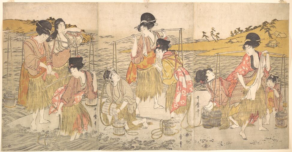 浮世绘-196#喜多川歌磨MH062缩略图