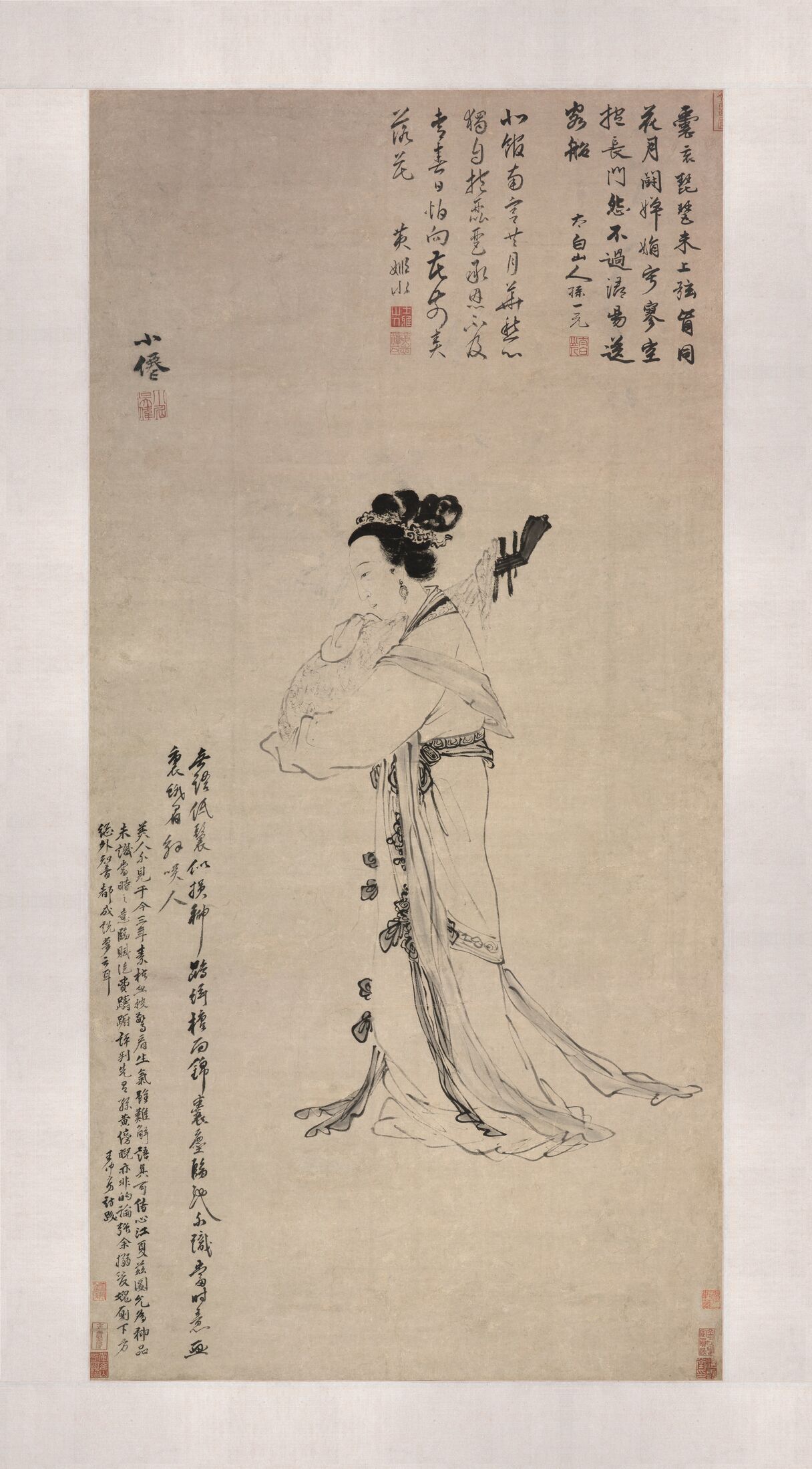 琵琶美人图预览图