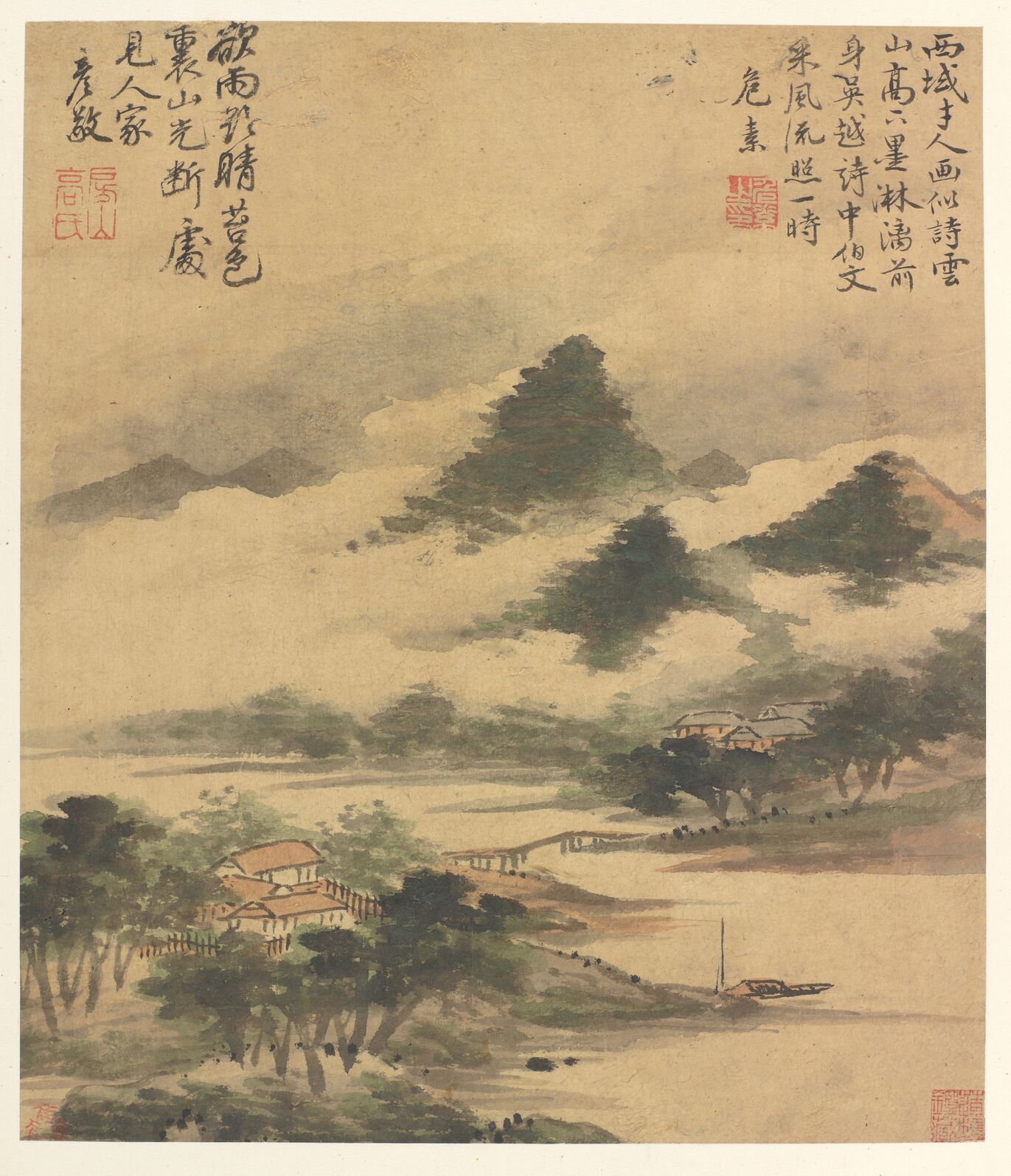 欲雨欲晴图预览图