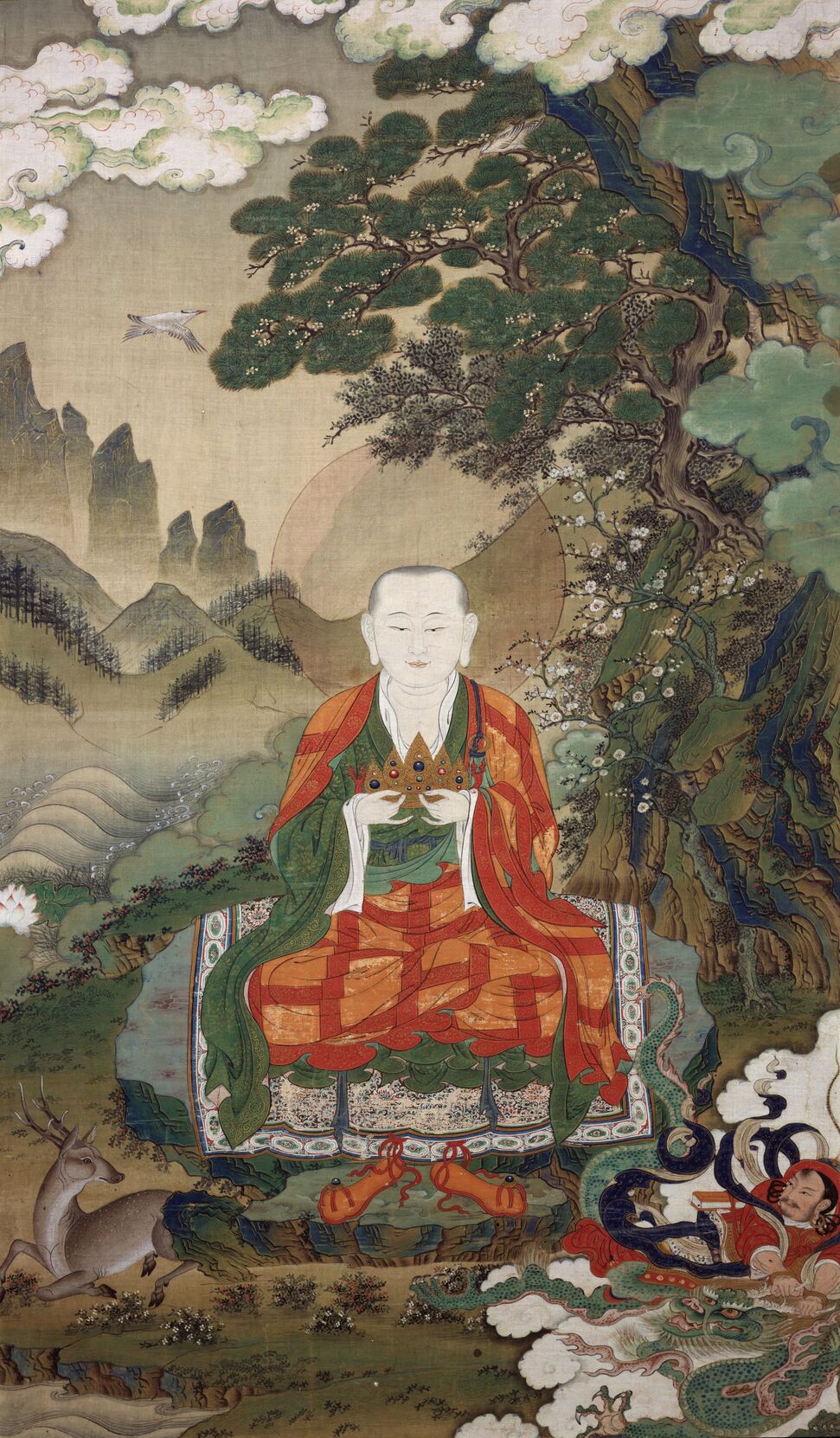 罗怙罗汉图轴预览图