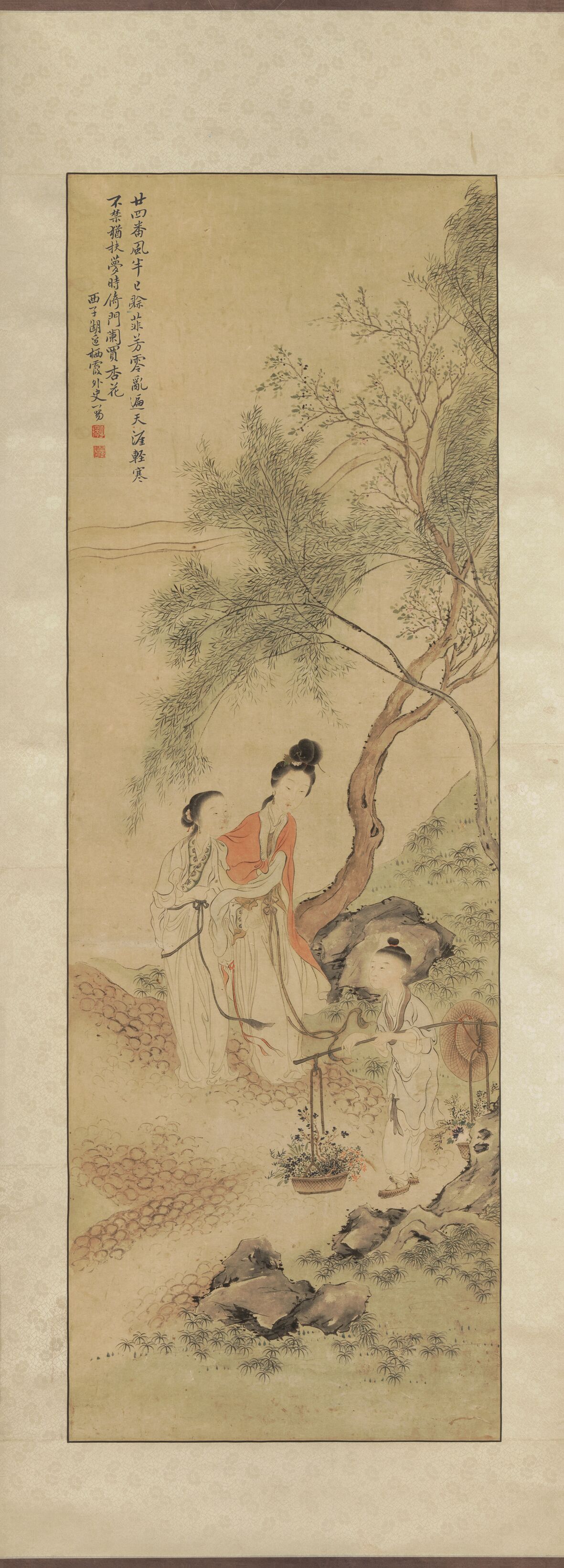 卖花图预览图