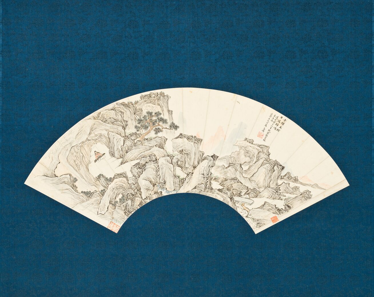 山水扇面缩略图