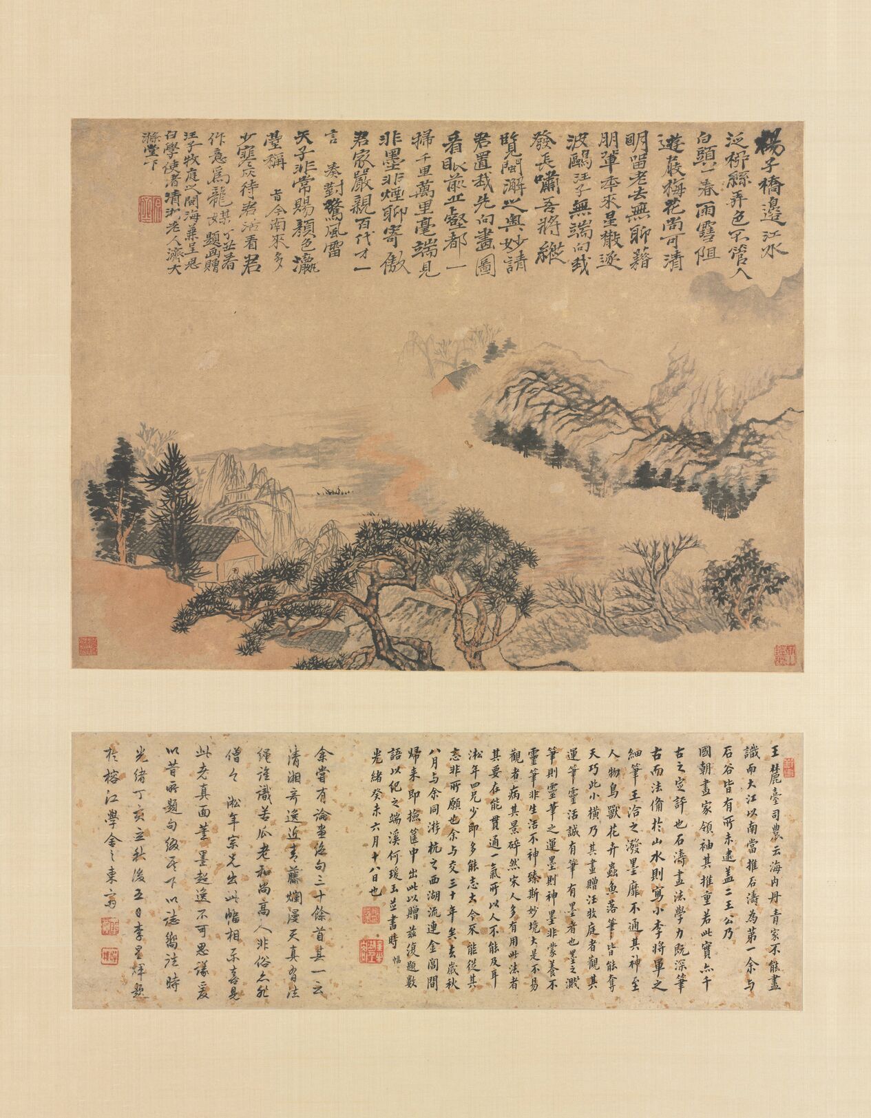 江南春霭图预览图