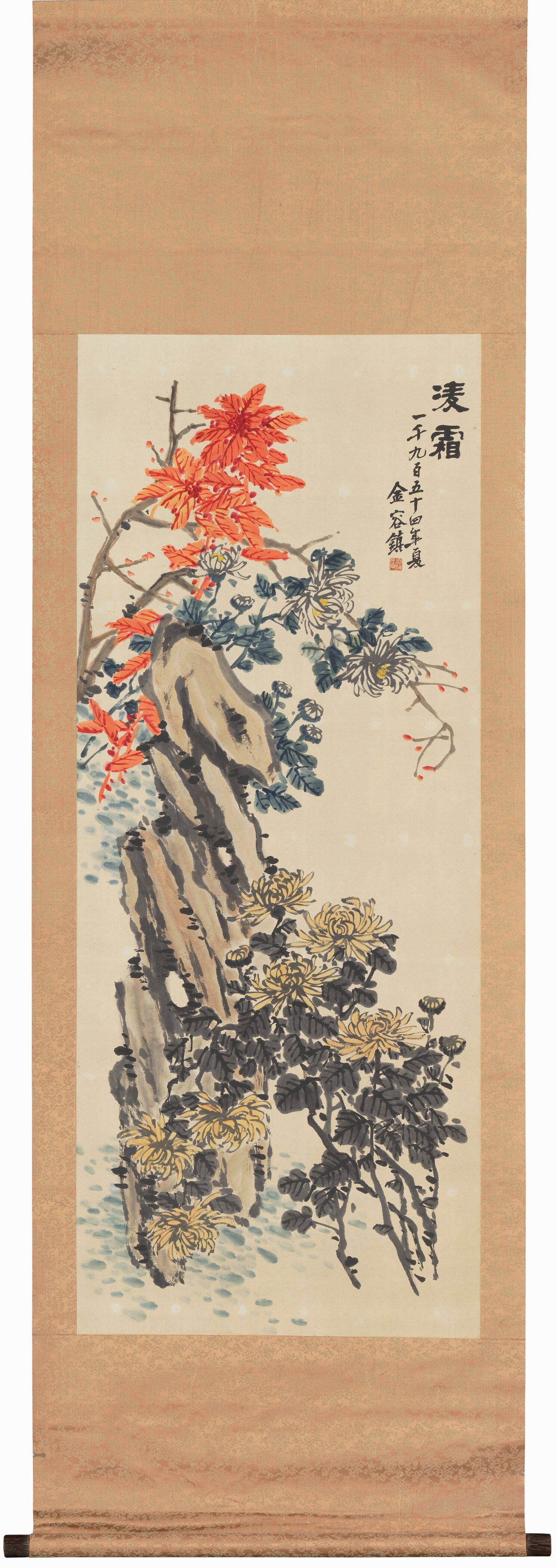 花卉图轴预览图