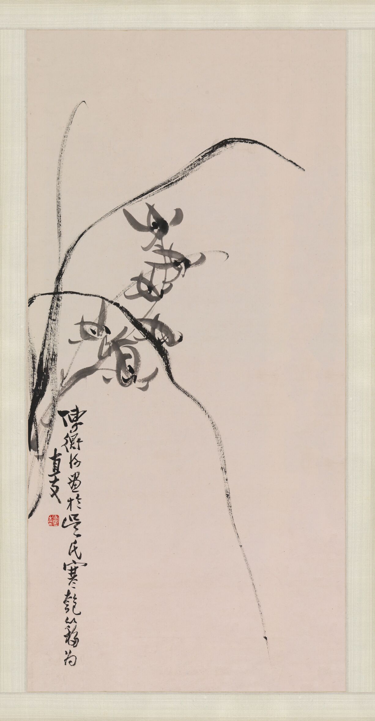 兰花图轴预览图