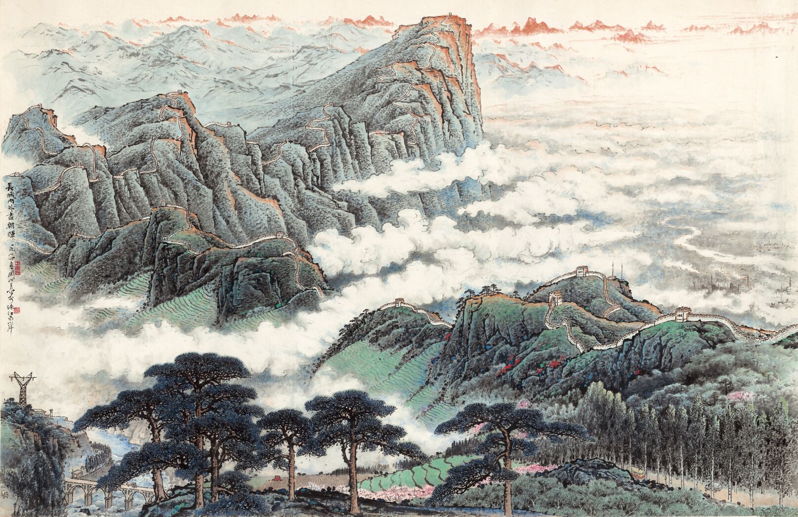 长城内外尽朝晖预览图