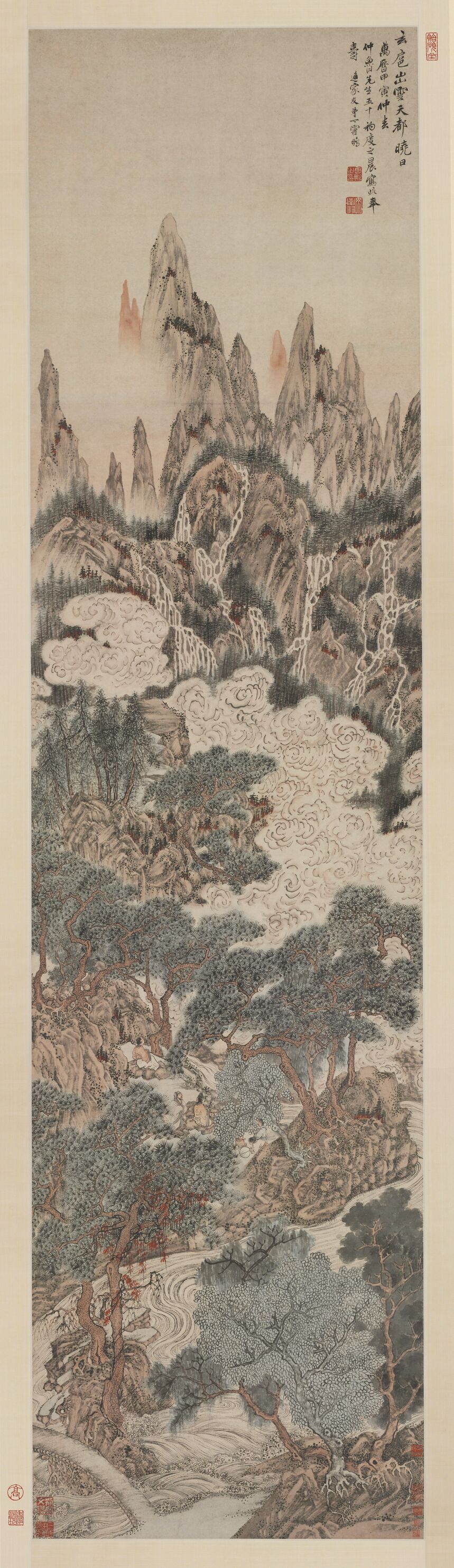 天都晓日图预览图