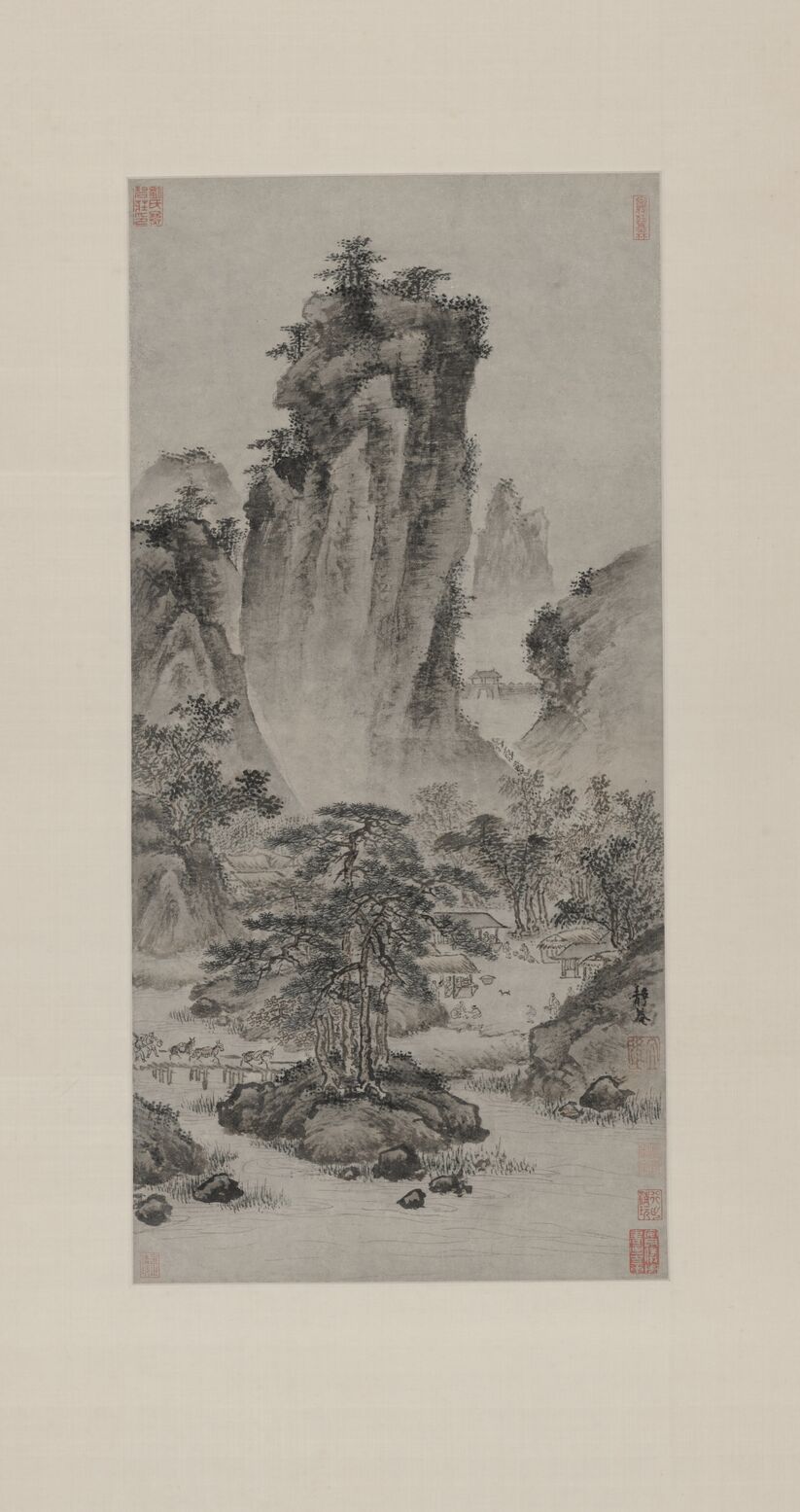 关山行旅图预览图