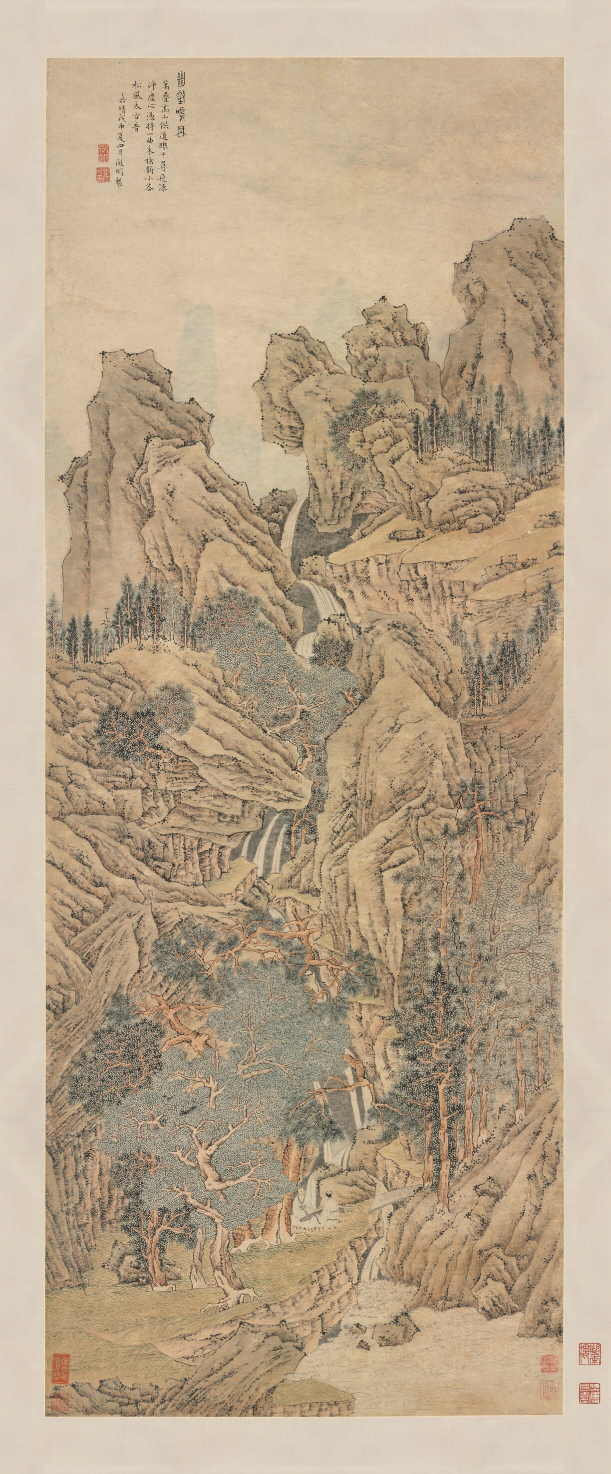 绝壑鸣琴图预览图