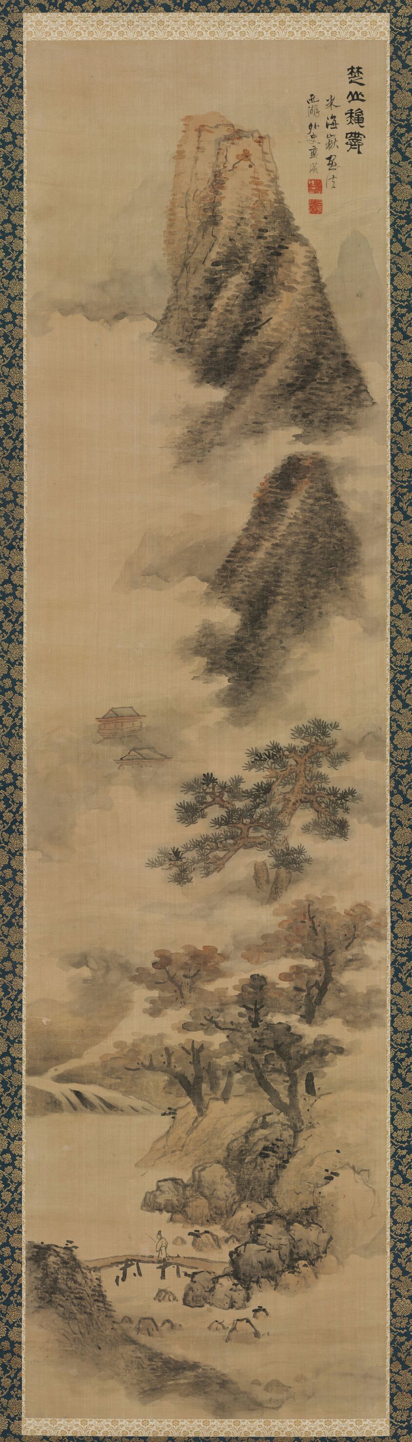 楚山秋霁图预览图