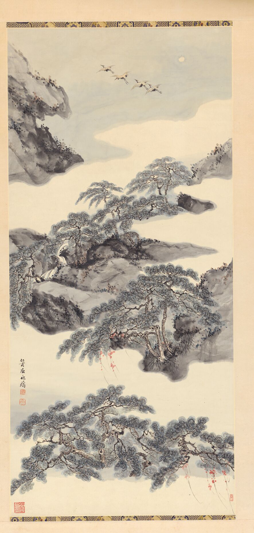 松寿图立轴缩略图