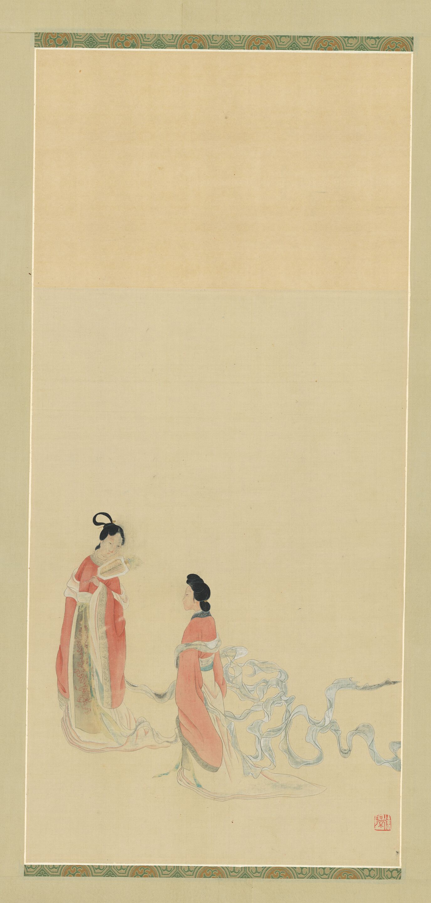 仕女图立轴预览图