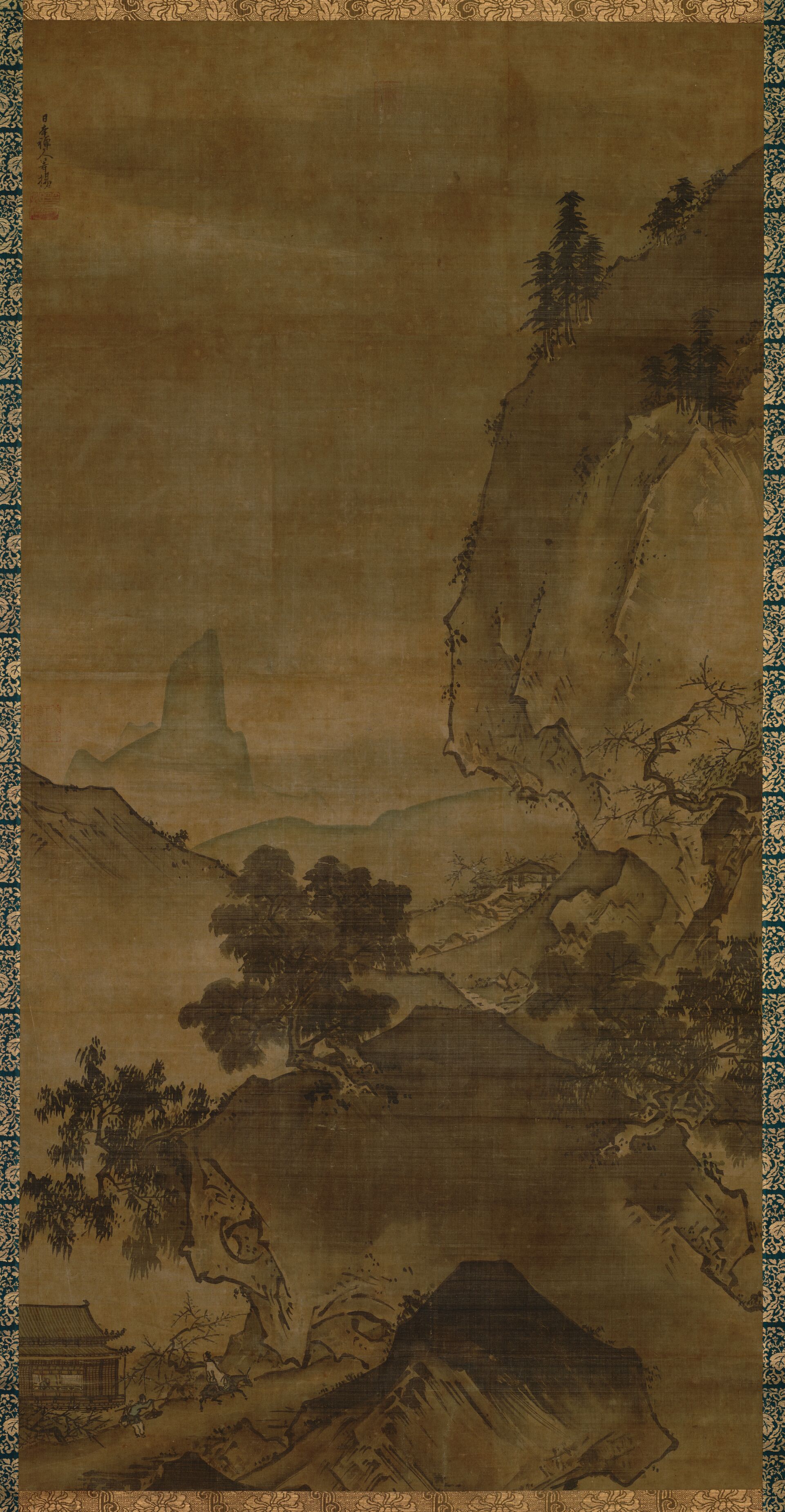 四季山水图（春）预览图