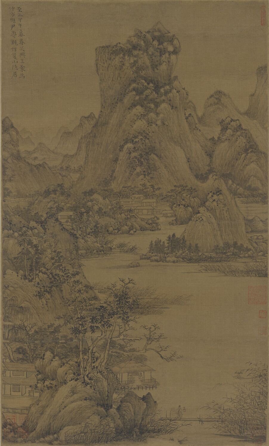 夏山隐居图预览图